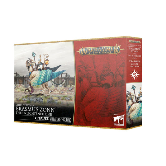 Warhammer Age of Sigmar - Cities of Sigmar: Erasmus Zonn the Enlightened One (PRE-ORDER RELEASES MAY 30TH)