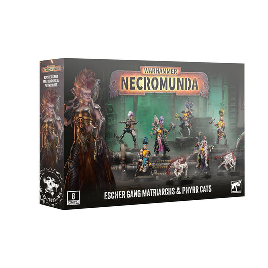 Necromunda - Escher Gang Matriarchs & Phyrr Cats (PRE-ORDER RELEASES SEPT 19TH)