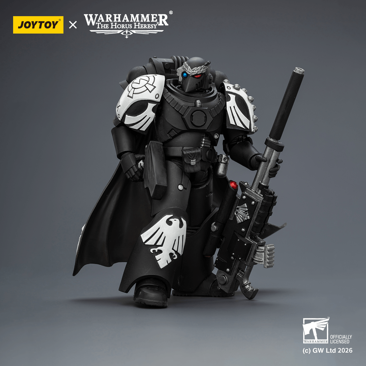 JOYTOY - Raven Guard Mor Deythan with Nemesis Bolt Rifle