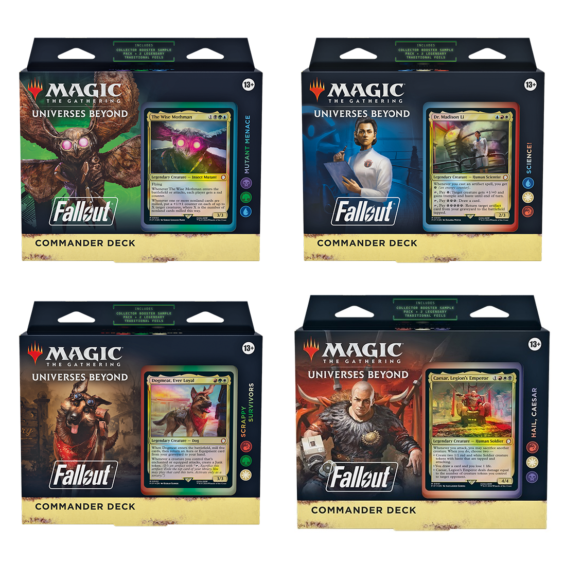 Magic: The Gathering - Fallout Commander Decks
