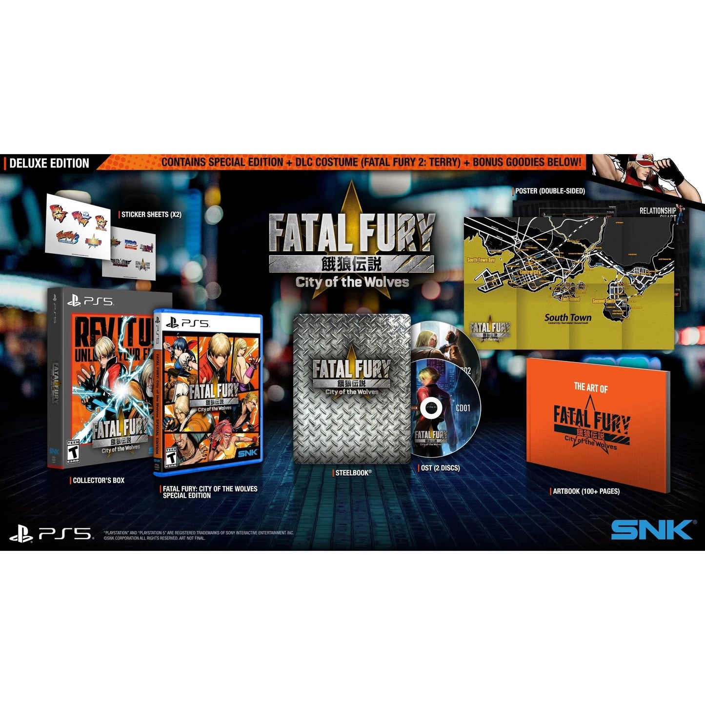 Fatal Fury: City of the Wolves [Deluxe Edition] (PS5)