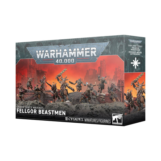 Warhammer 40,000 - Chaos Space Marines: Fellgor Beastmen (PRE-ORDER RELEASES AUG 8TH)