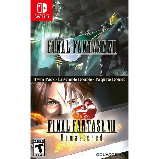 Final Fantasy VII & Final Fantasy VIII Remastered Twin-Pack (Switch)