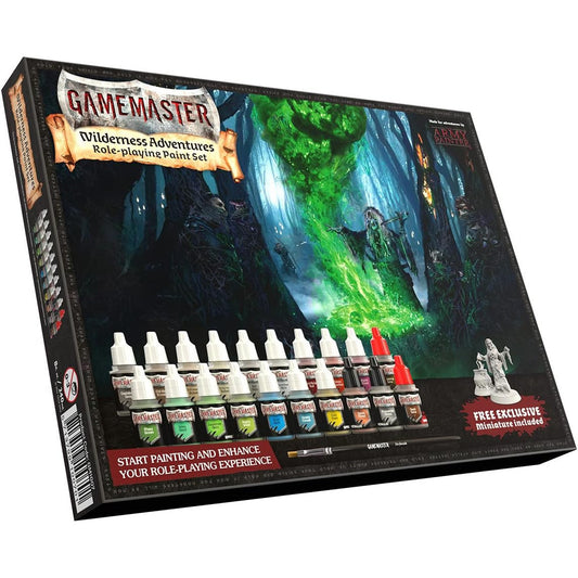 Gamemaster Wilderness Adventures Role-playing Paint Set (Army Painter Fanatic)
