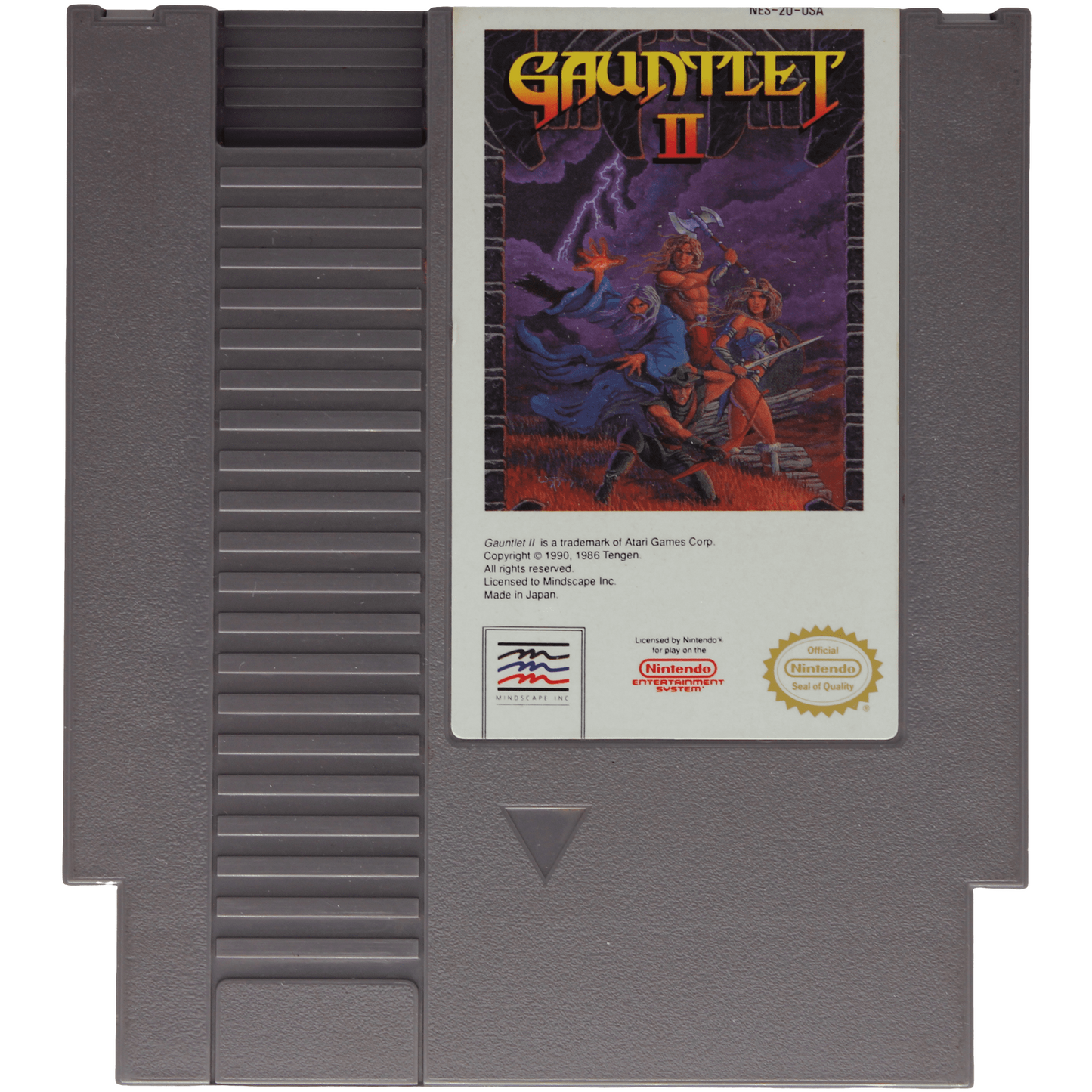 Gauntlet II game cartridge for Nintendo Entertainment System