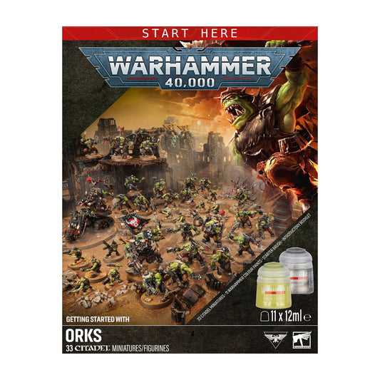 Warhammer 40,000: Getting Started With Orks (PRE-ORDER RELEASES JULY 25TH)