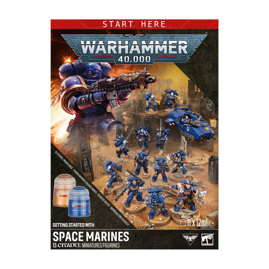 Warhammer 40,000: Getting Started With Space Marines (PRE-ORDER RELEASES JULY 25TH)