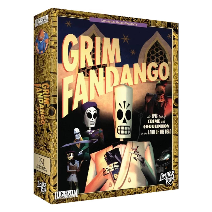 Grim Fandango Remastered Collector's Edition [Limited Run Games #485] (PS4)
