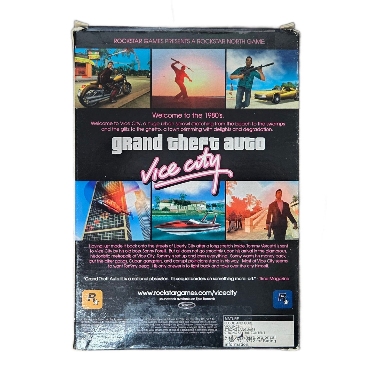 Grand Theft Auto: Vice City & Grand Theft Auto III PC Bundle Boxed (PC)