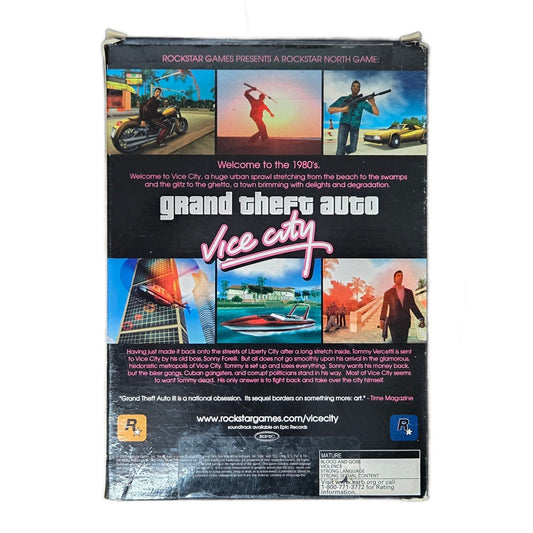 Grand Theft Auto: Vice City & Grand Theft Auto III PC Bundle Boxed (PC)