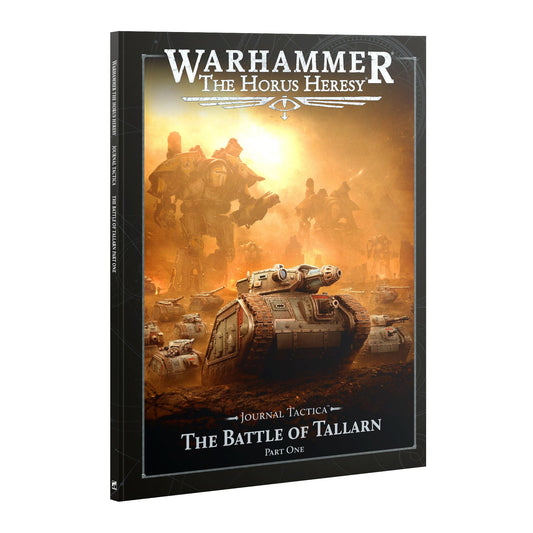 Warhammer The Horus Heresy -  Journal Tactica: The Battle Of Tallarn Part 1 (English, Softcover) (PRE-ORDER RELEASES MAY 16TH)