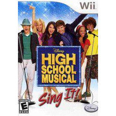 Disney High School Musical Sing It (Wii)