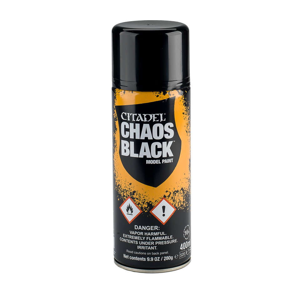 Citadel Chaos Black Spray Paint