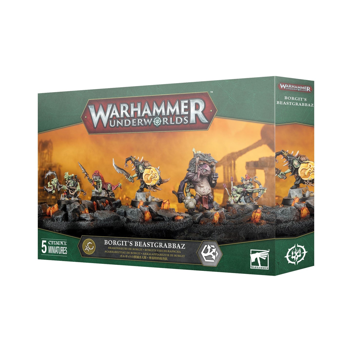 Warhammer Underworlds: Borgits Beastgrabbaz