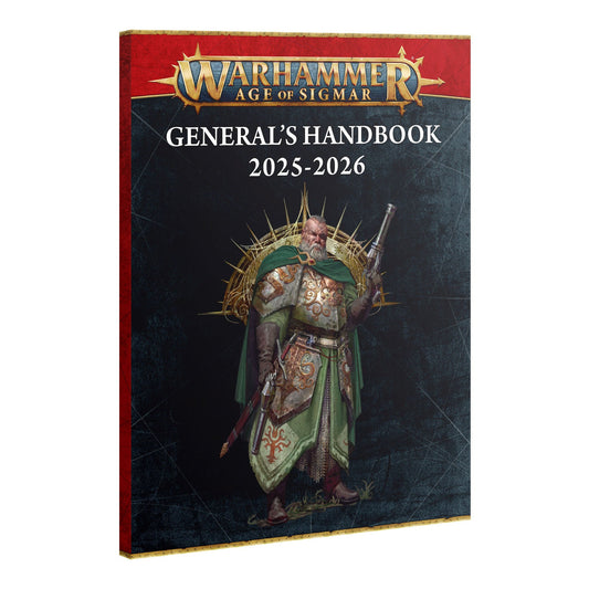 Age of Sigmar: Generals Handbook 2025-26 (Hard Cover)