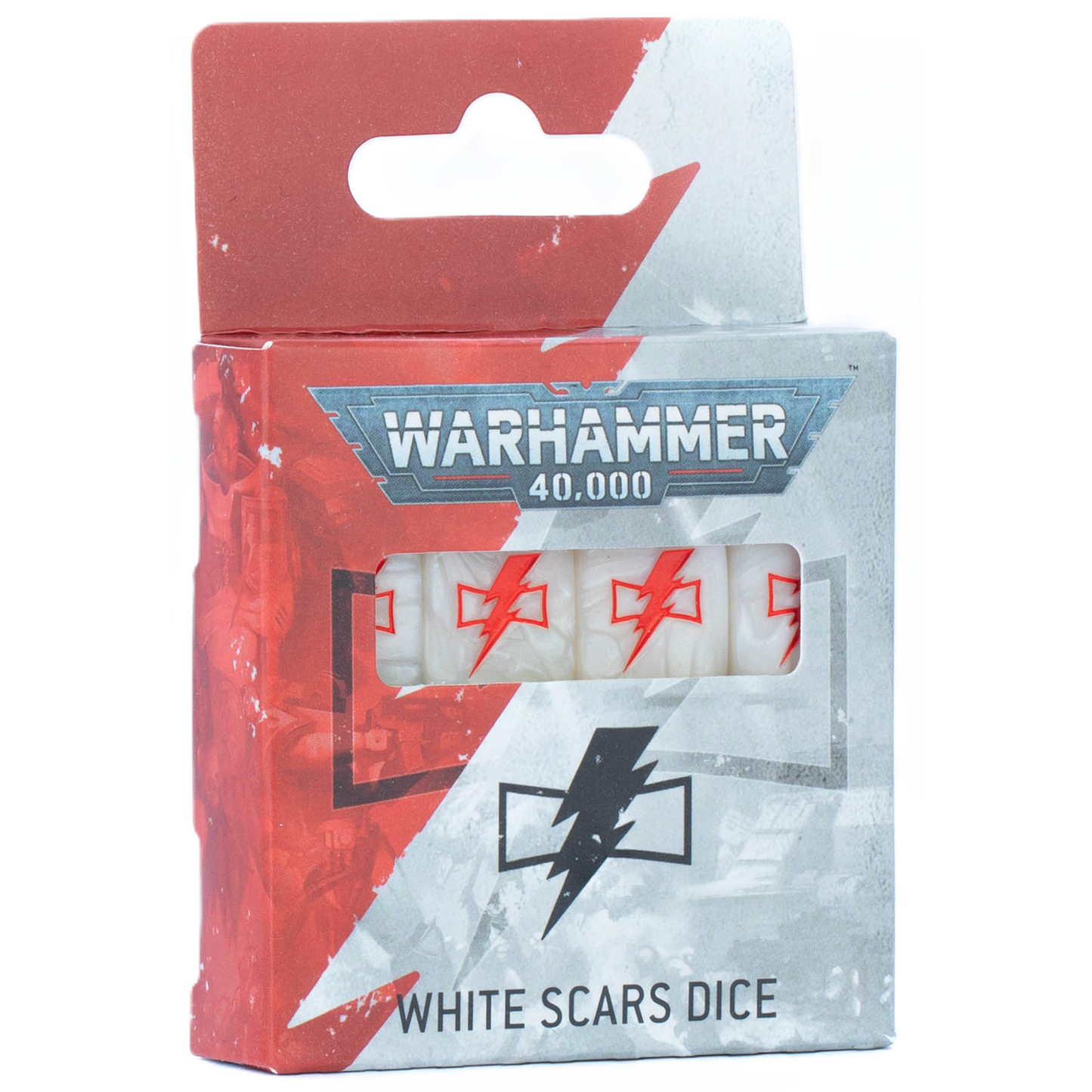 White Scars Dice Set