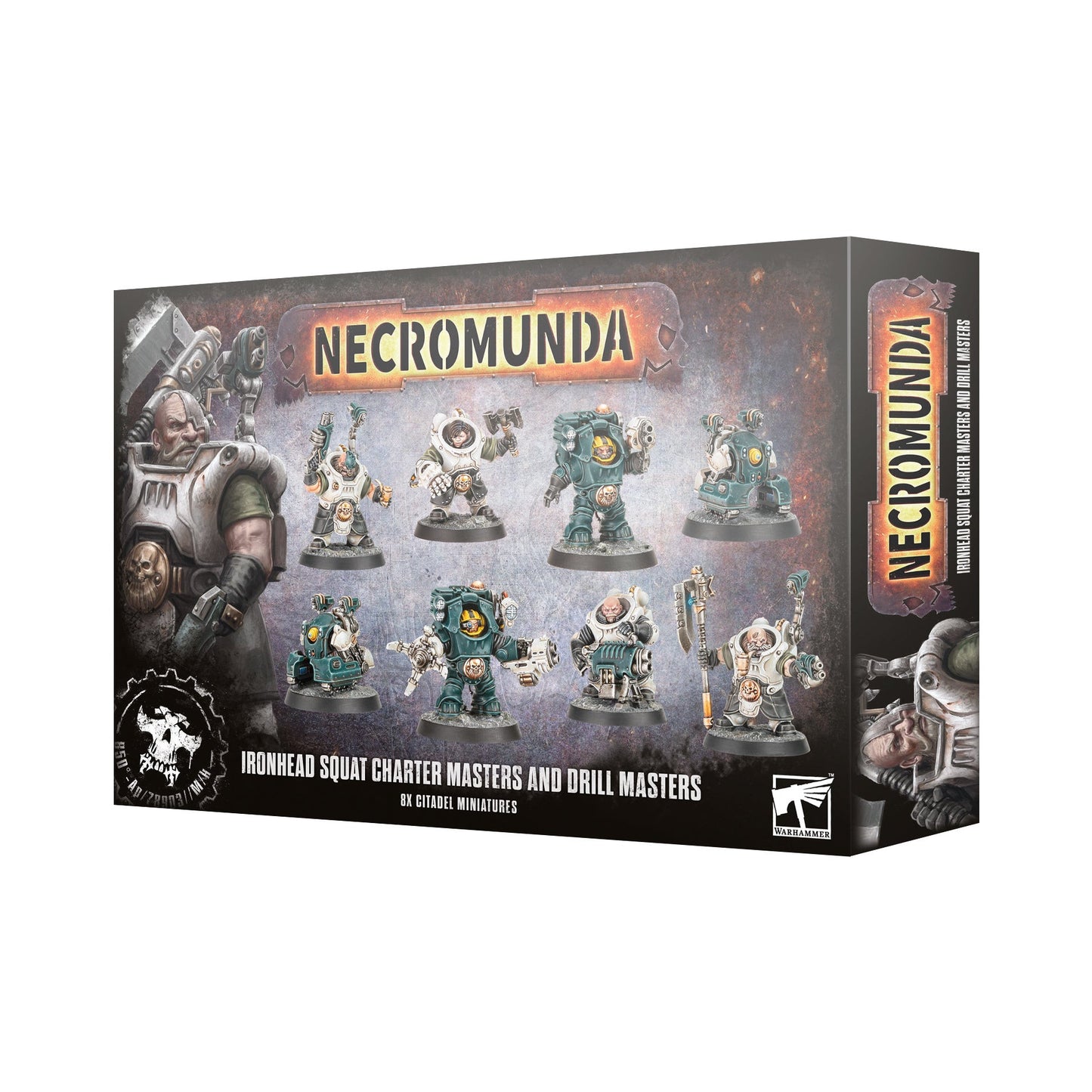Necromunda Ironhead Squat Charter Masters and Drill Masters