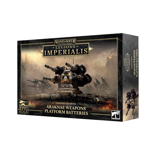 Legions Imperialis Legiones Astartes Araknae Weapons Platform Batteries (PRE-ORDER RELEASES DEC 20TH)