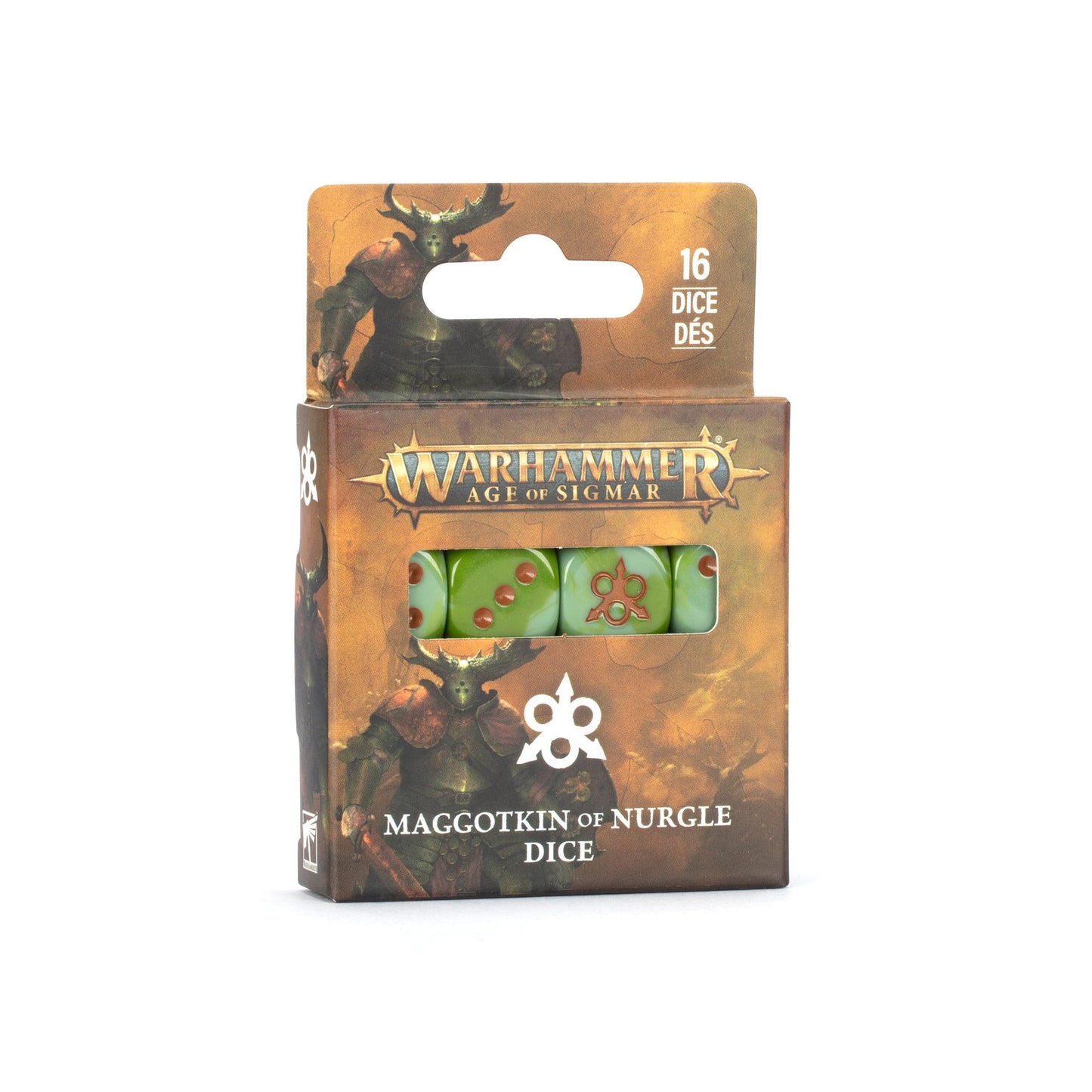 Age of Sigmar: Maggotkin of Nurgle Dice Set (PRE-ORDER RELEASES JAN 17TH)