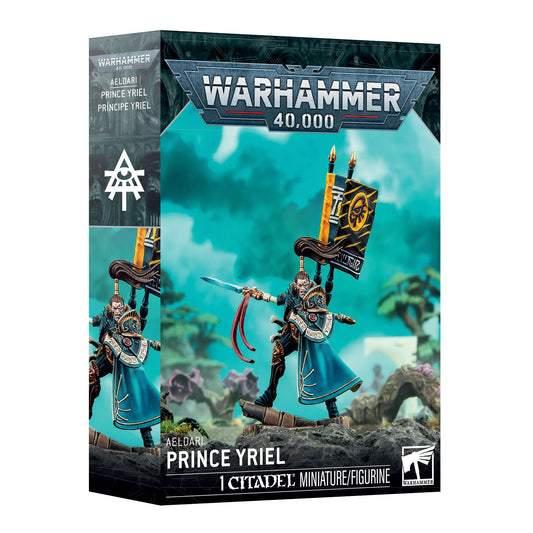 Warhammer 40,000 - Aeldari: Prince Yriel (PRE-ORDER RELEASES MAR 21ST)