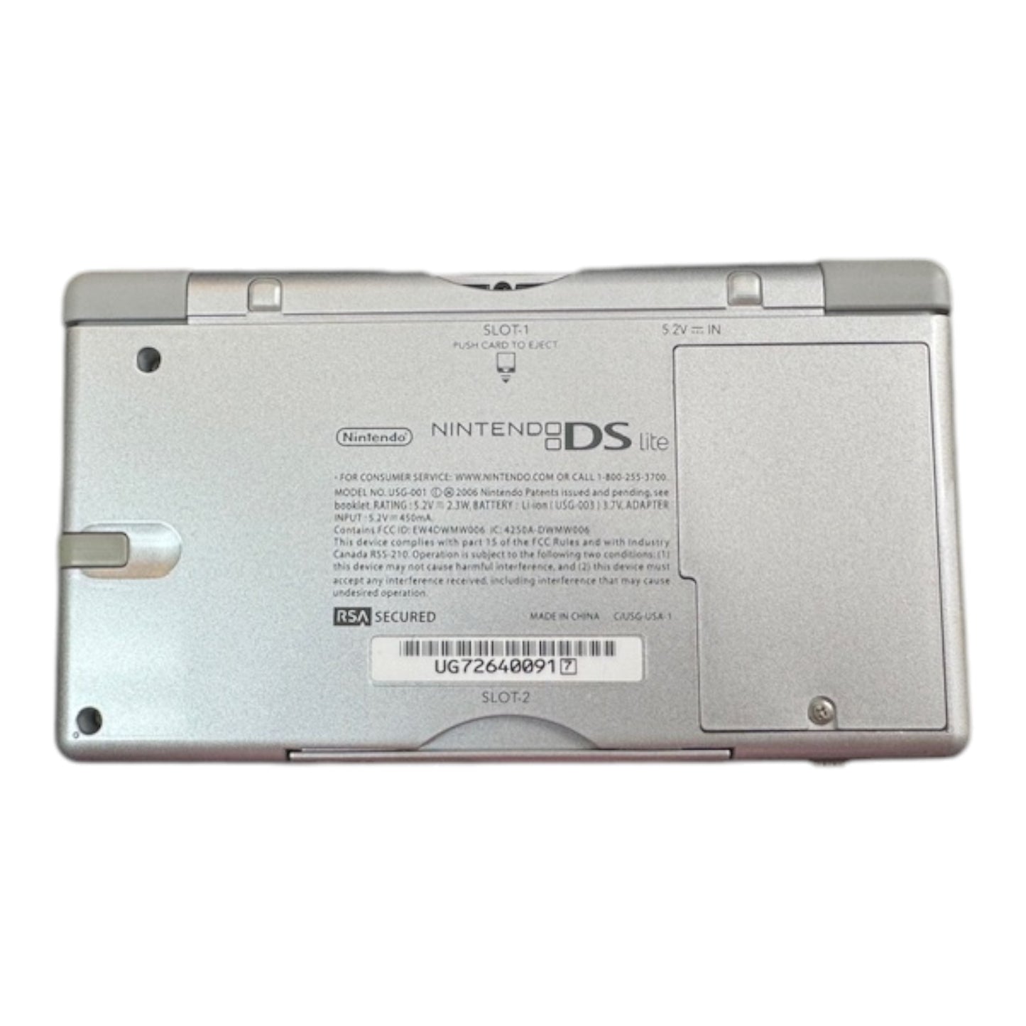 Nintendo DS Lite Console- Silver