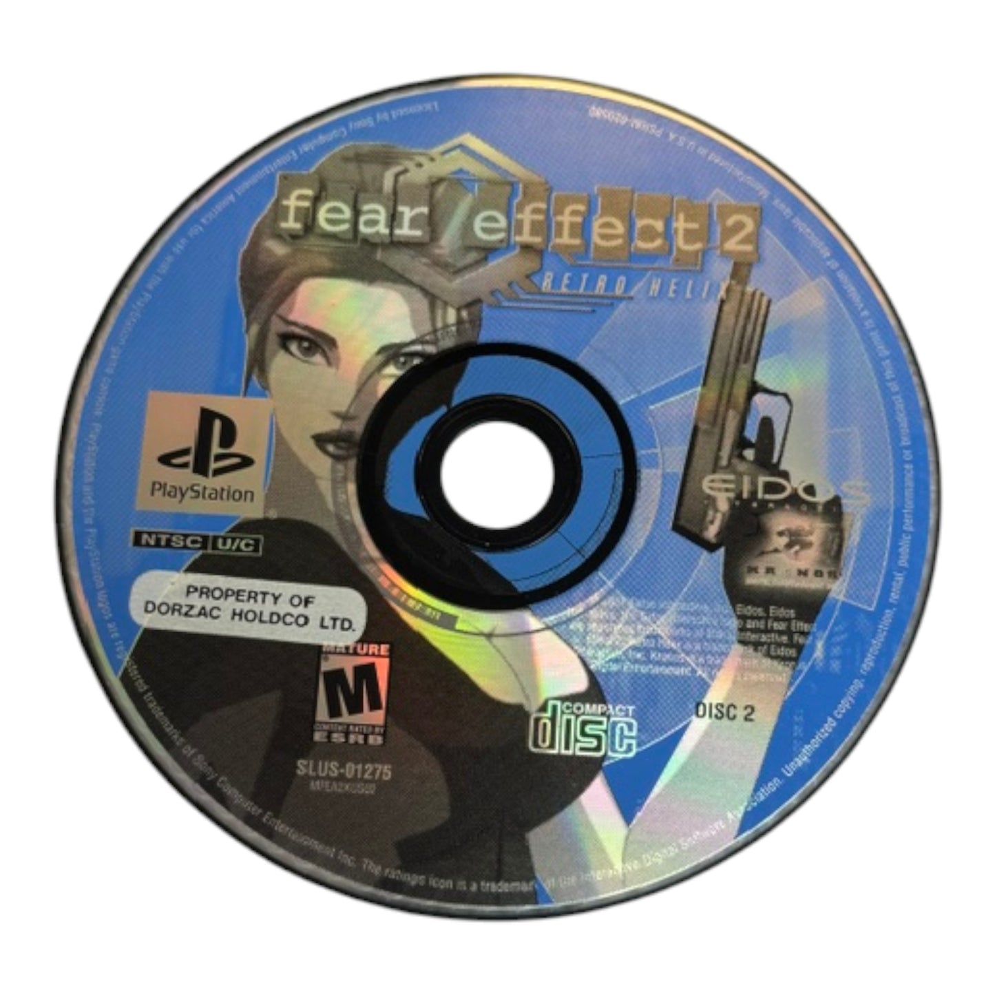 Fear Effect 2 Retro Helix (PS1)