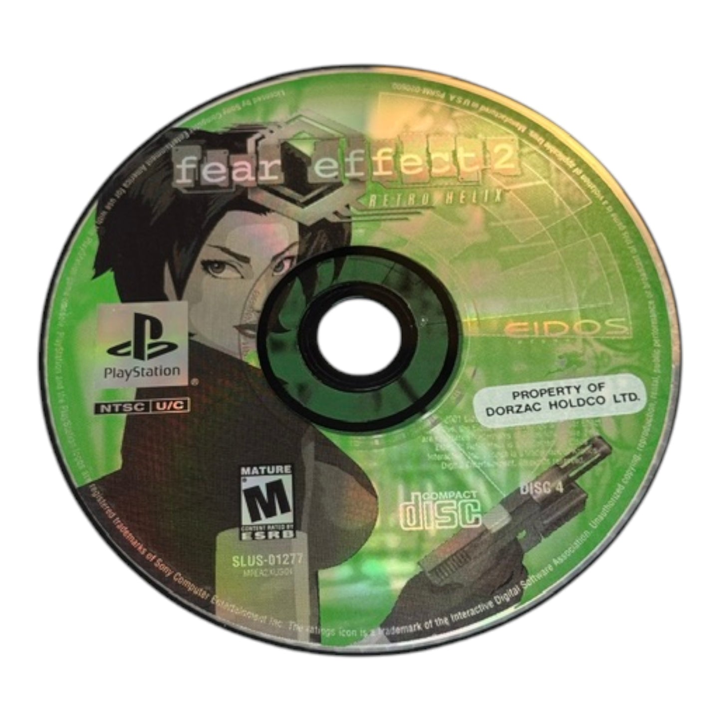 Fear Effect 2 Retro Helix (PS1)