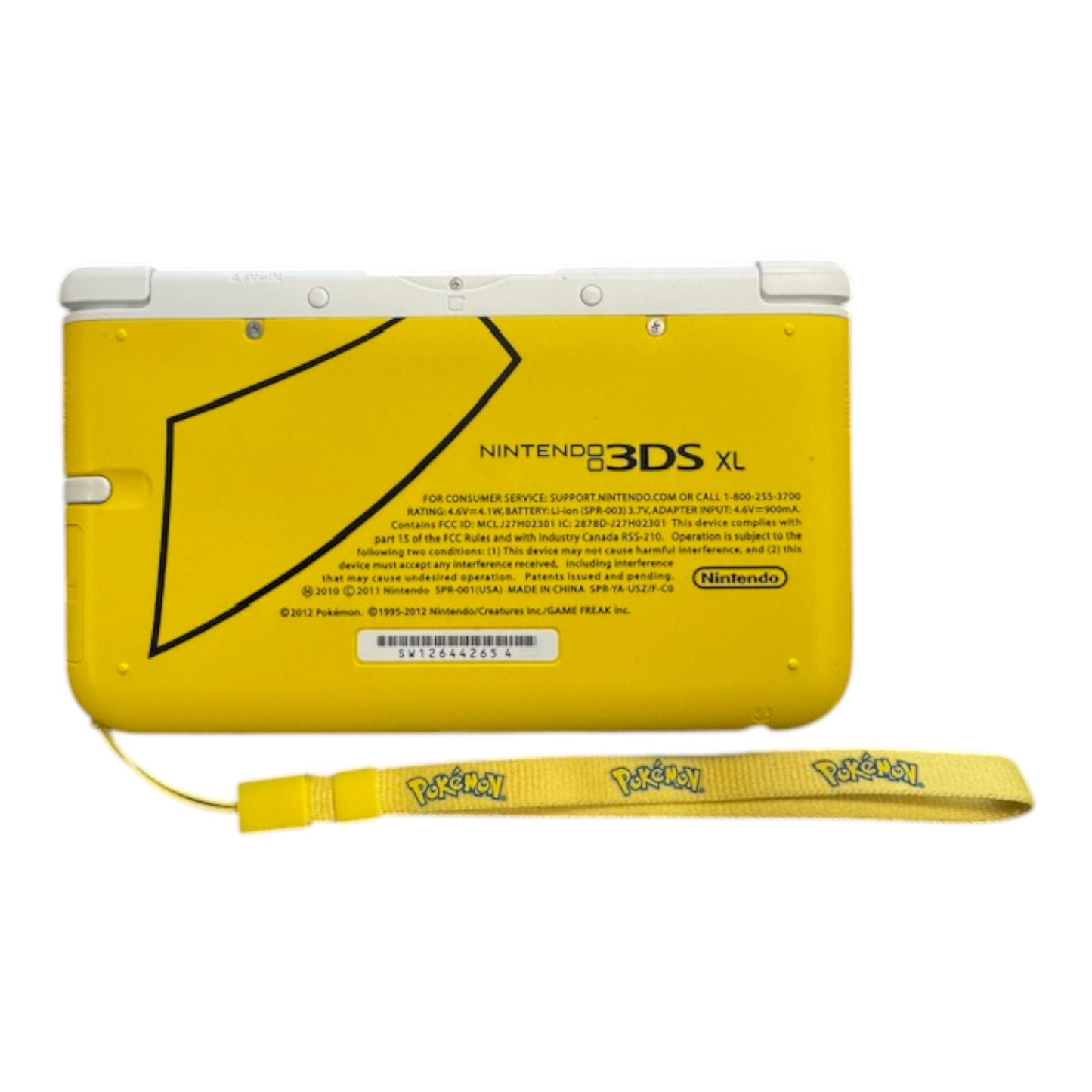 Pokemon 3DS XL Console - Pikachu Edition Bundle with Specialty Pikachu Stylus