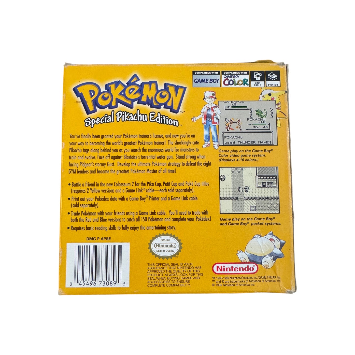 Pokemon: Yellow Version [Special Pikachu Edition] (GBC)
