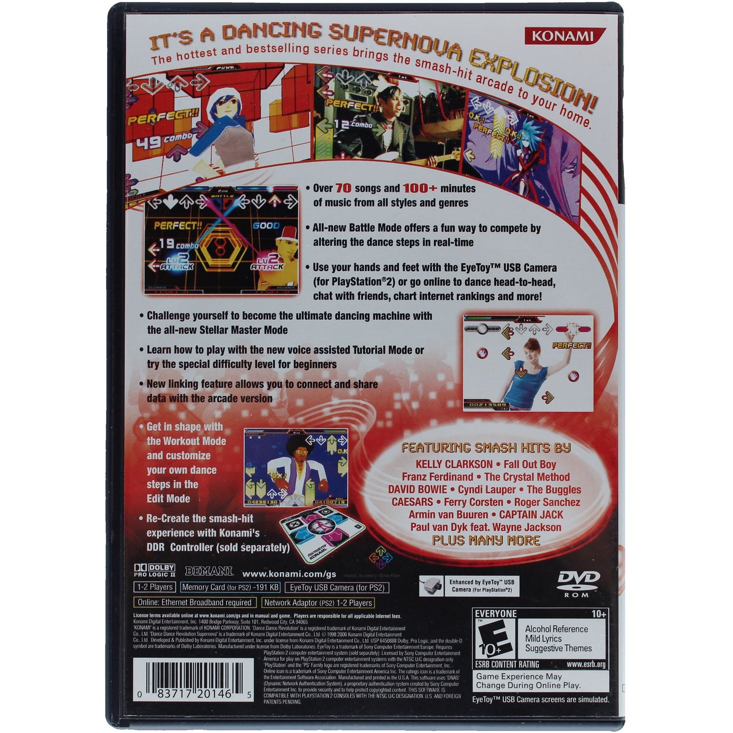 Dance Dance Revolution: SuperNOVA (PS2)