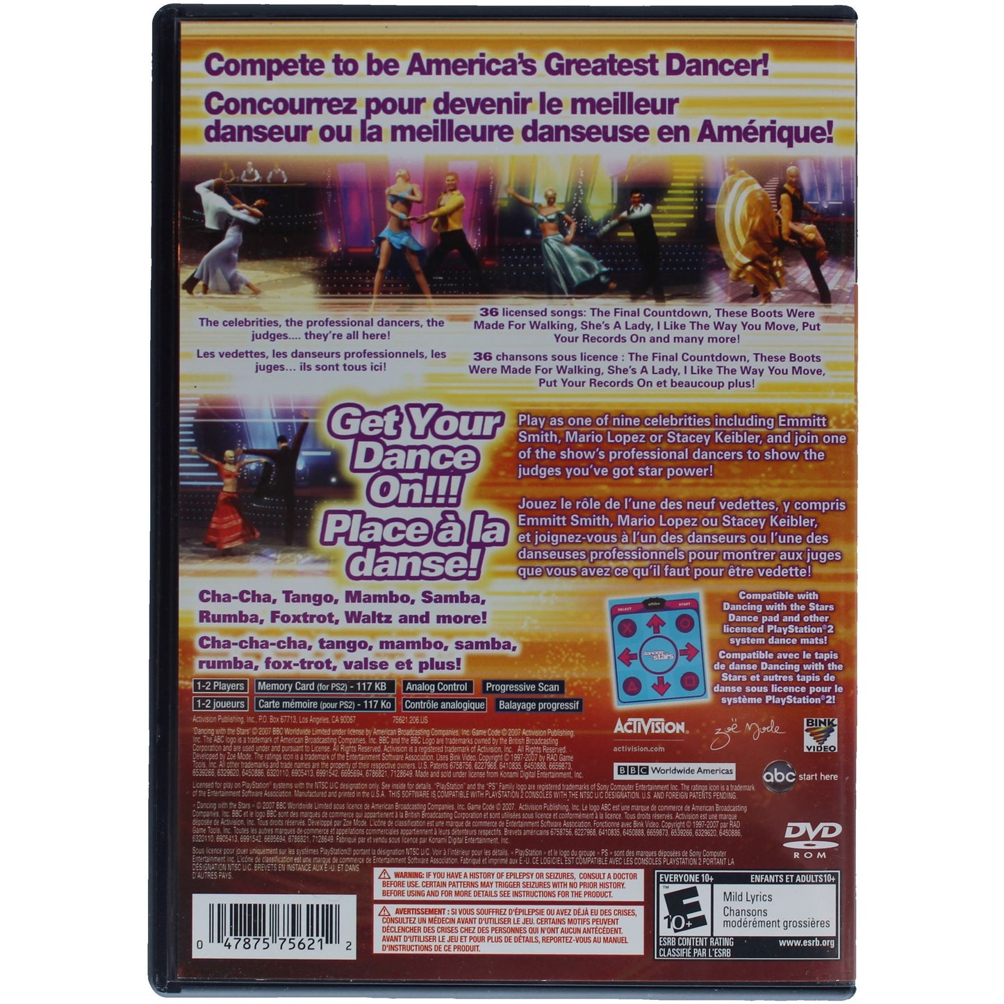 Dancing With The Stars (PS2)