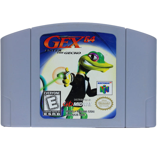 Gex 64: Enter The Gecko (N64)