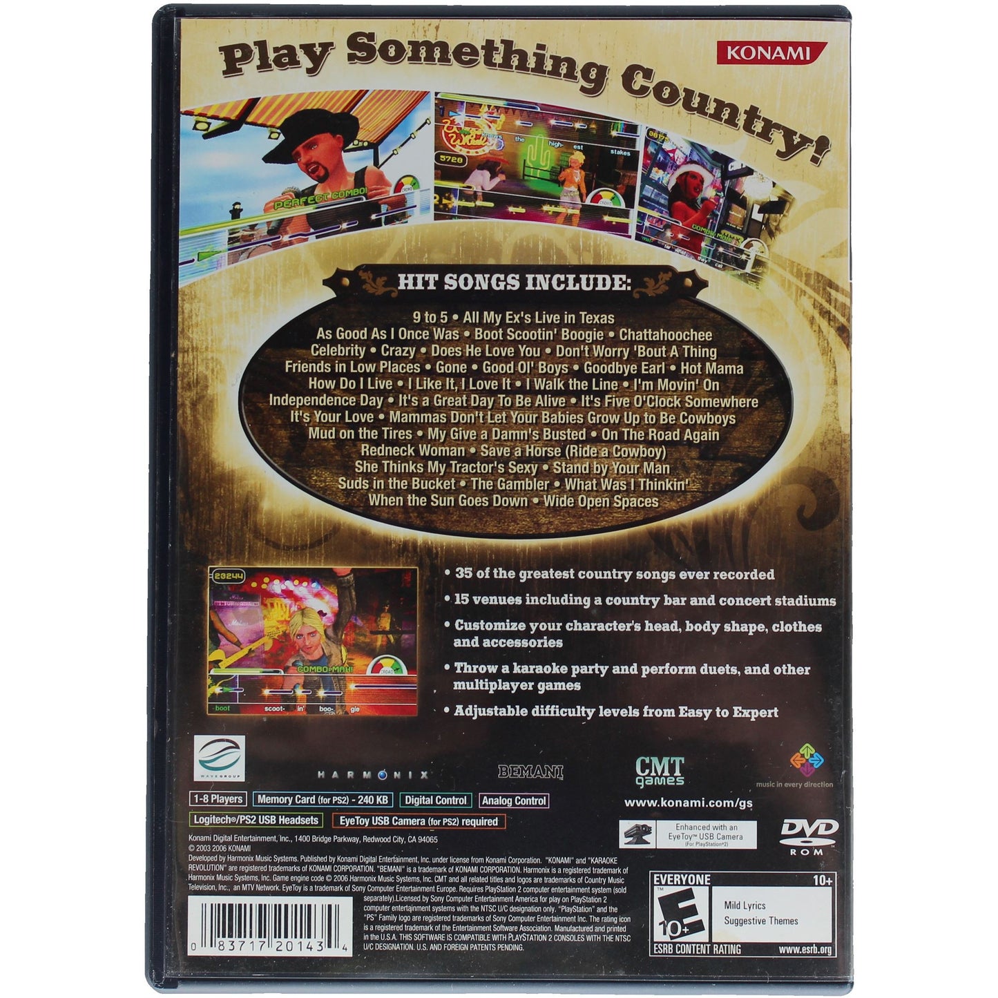 Karaoke Revolution: Country