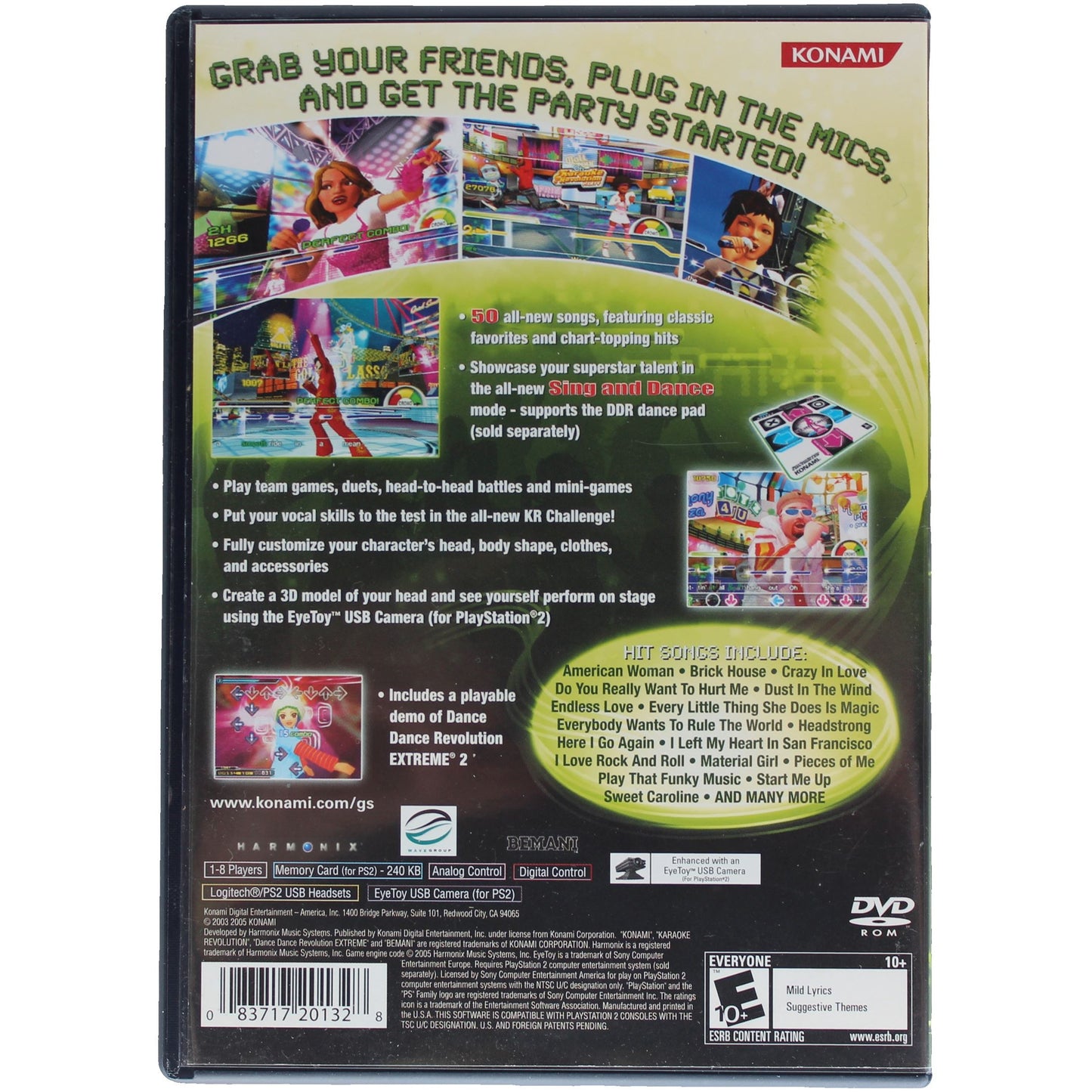 Karaoke Revolution: Party (PS2)