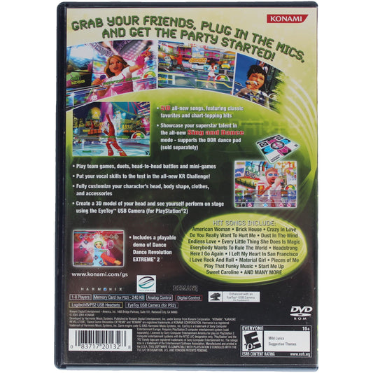 Karaoke Revolution: Party (PS2)