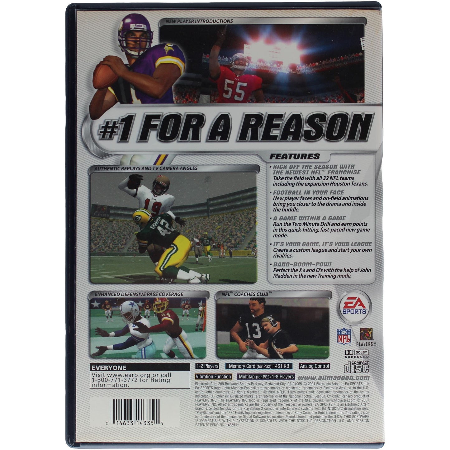 Madden NFL 2002 (PS2)