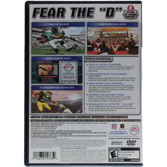 Madden NFL 2005 (PS2)