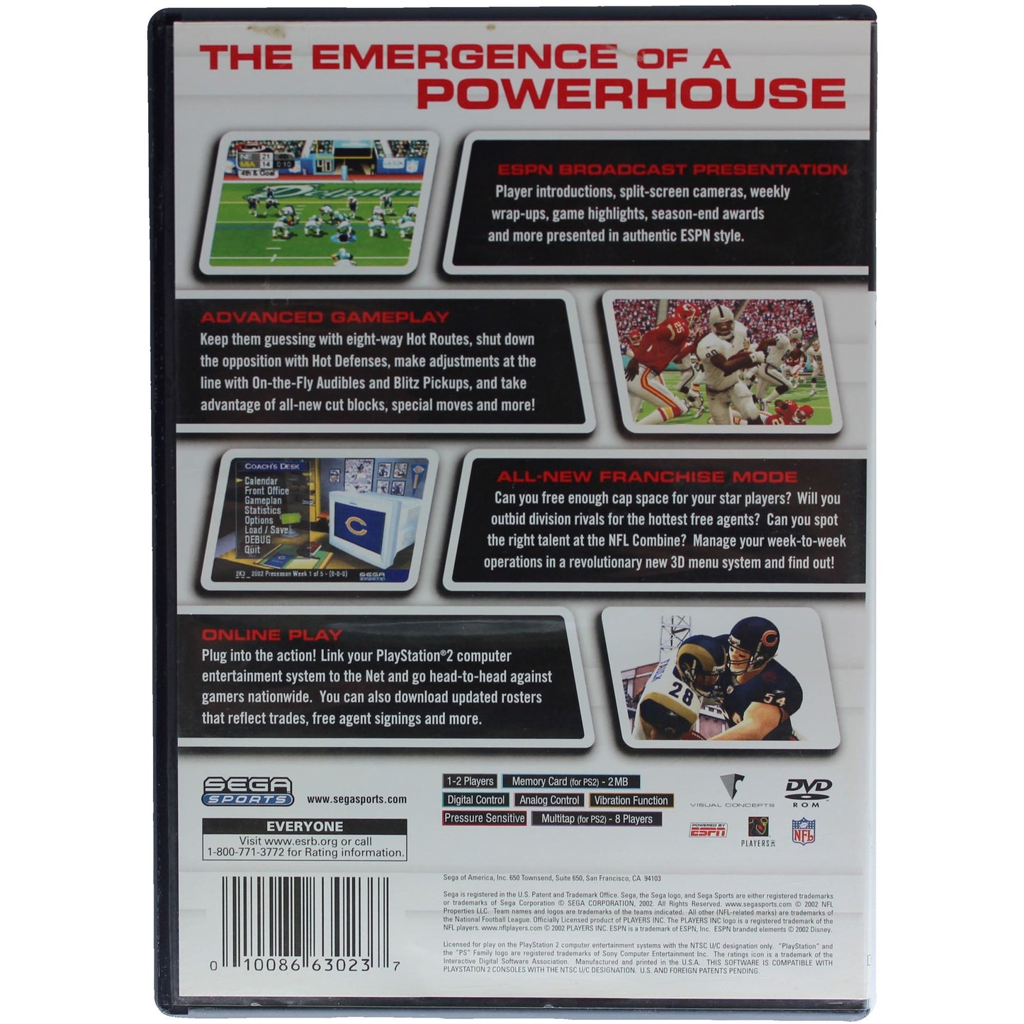 NFL 2K3 (PS2)