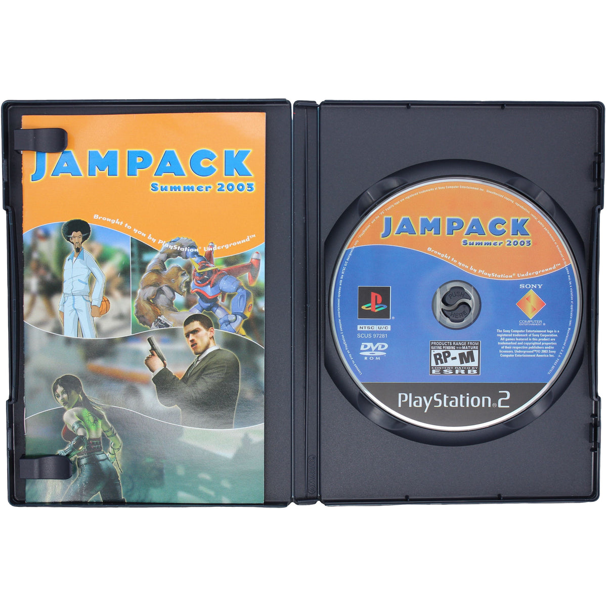 PlayStation Underground Jampack: Sumer 2003 [RP-M] [Demo Disc]