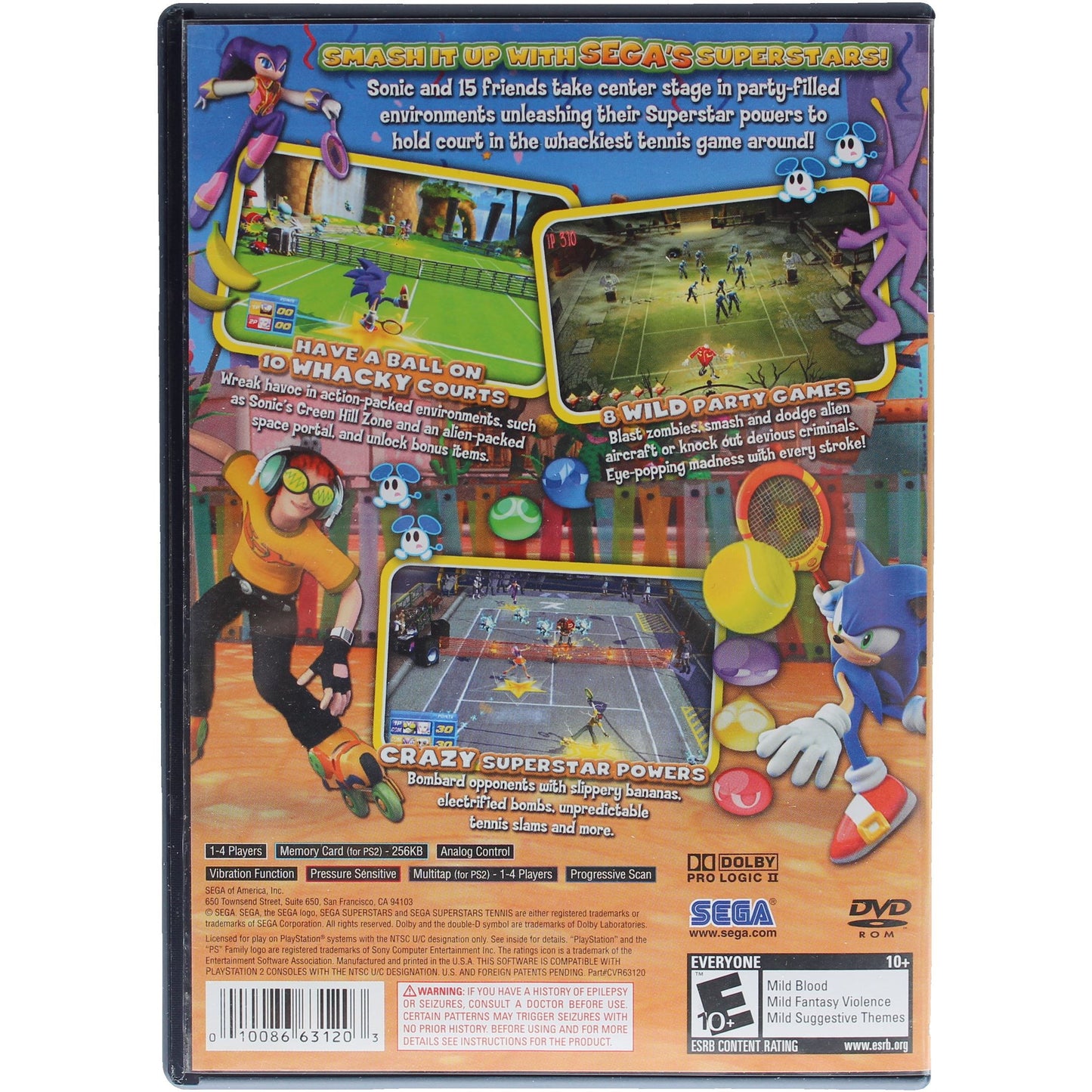 SEGA Superstars Tennis (PS2)