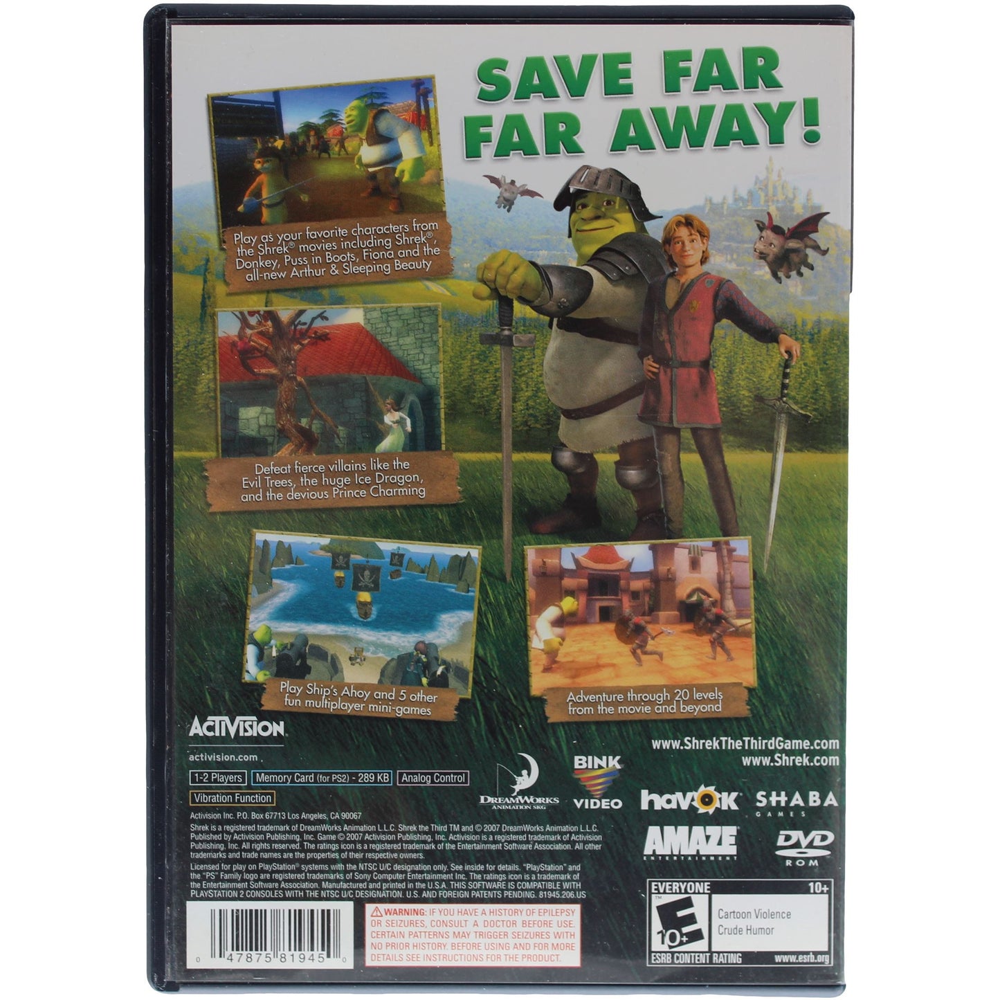 Shrek The Third (PS2)