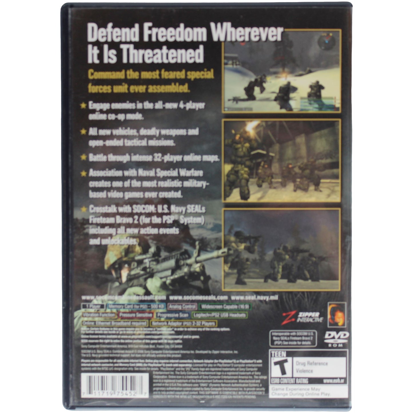 SOCOM: U.S. Navy SEALs: Combined Assault (PS2)