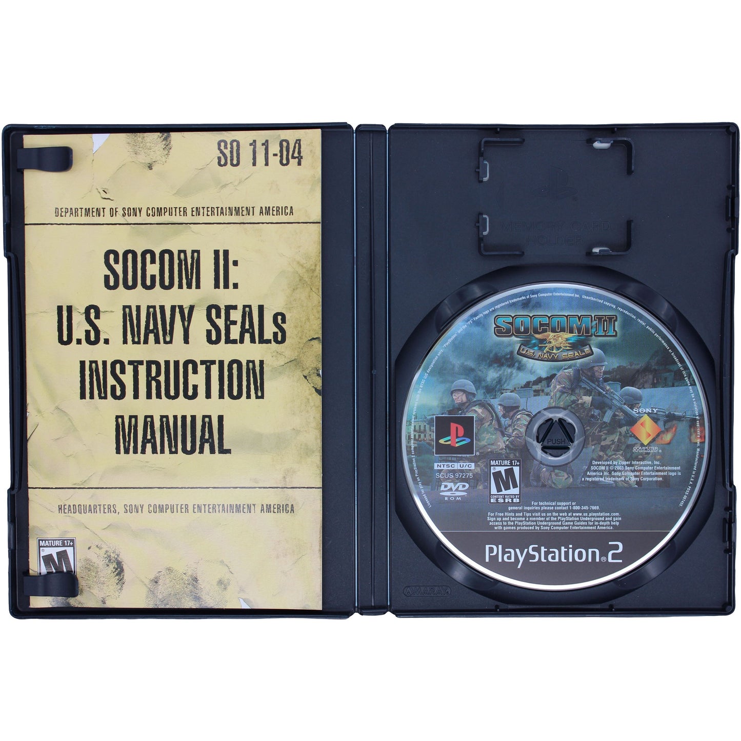 SOCOM II: U.S. Navy SEALs (PS2)