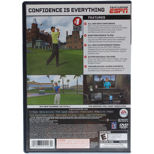 Tiger Woods PGA Tour 08 (PS2)