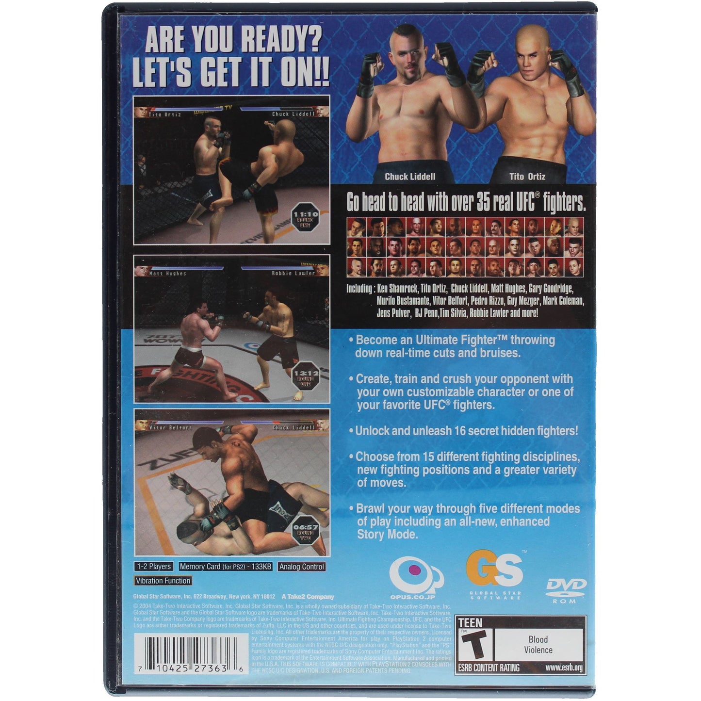 UFC: Sudden Impact (PS2)