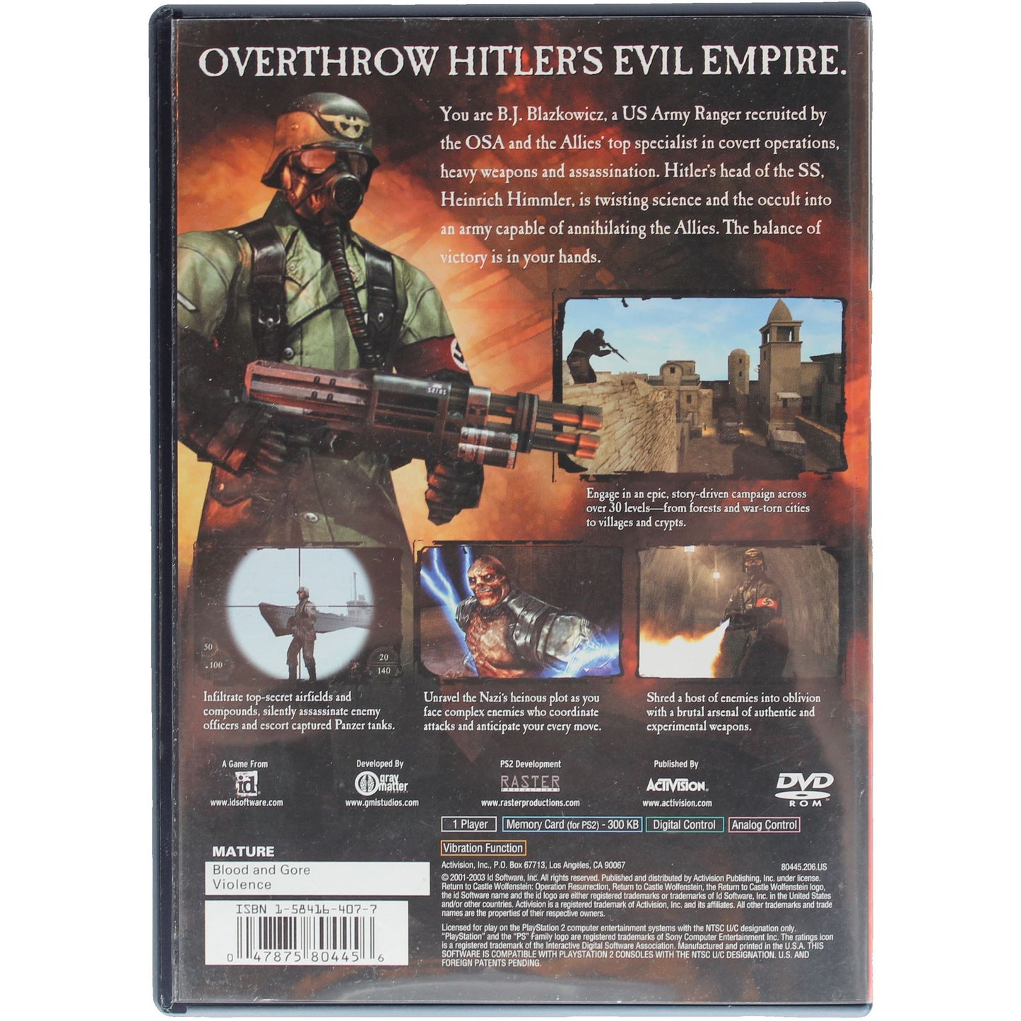 Return To Castle Wolfenstein: Operation Resurrection