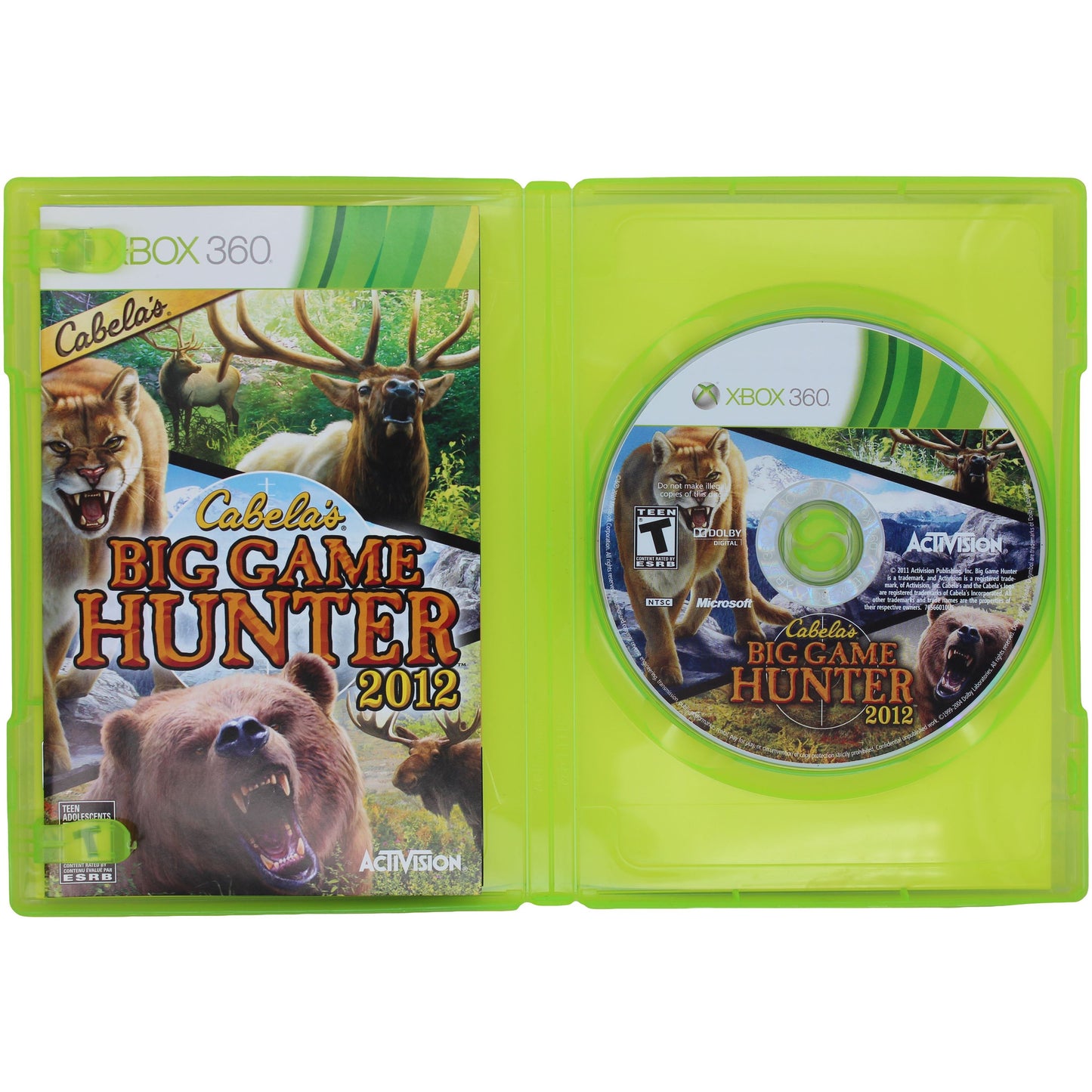 Cabela's Big Game Hunter 2012 (360)