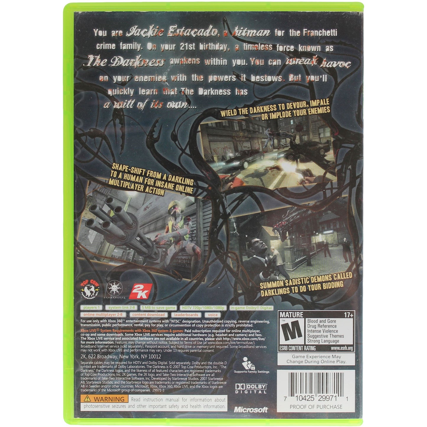 The Darkness (Xbox360)