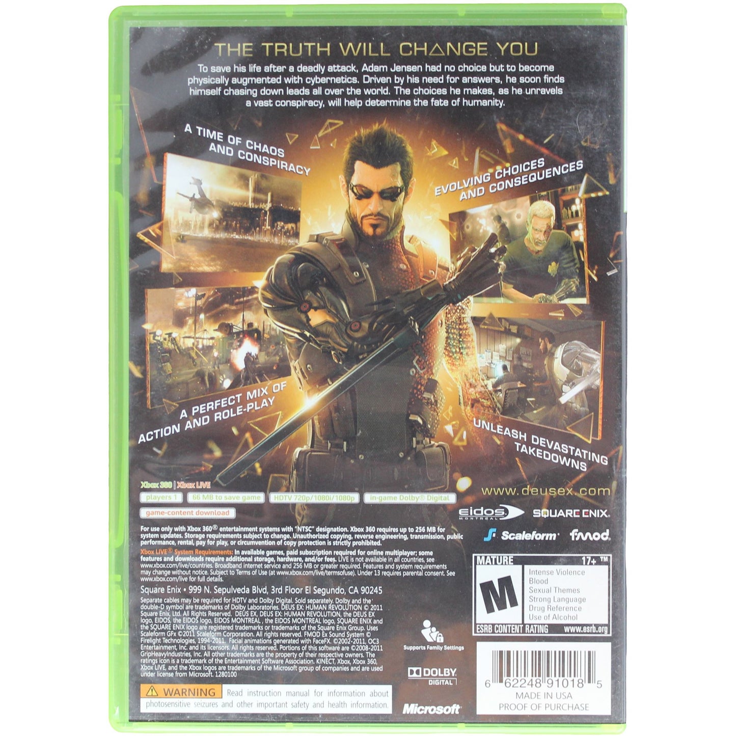 Deus Ex: Human Revolution (Xbox 360)