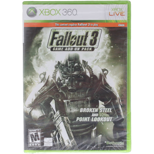 Fallout 3: Game Add-On Pack Broken Steel And Point Lookout